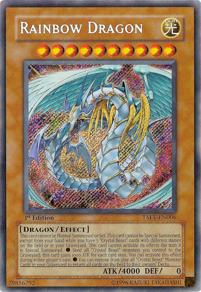 Rainbow Dragon [TAEV-EN006] Secret Rare | Dragon's Lair Comics and Fantasy Houston TX