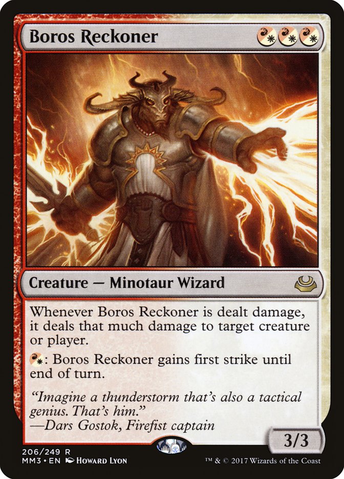 Boros Reckoner [Modern Masters 2017] | Dragon's Lair Comics and Fantasy Houston TX