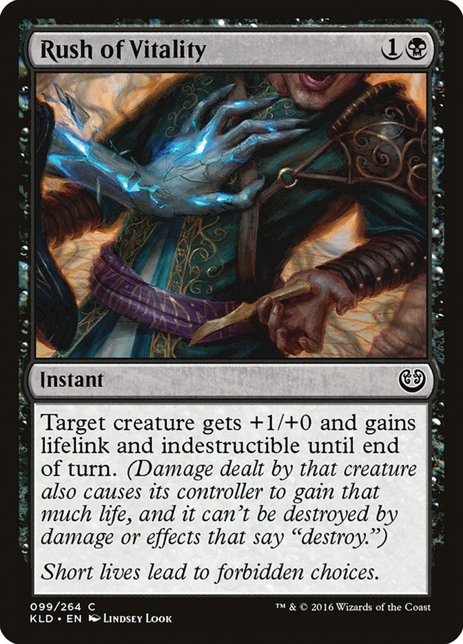 Rush of Vitality [Kaladesh] | Dragon's Lair Comics and Fantasy Houston TX