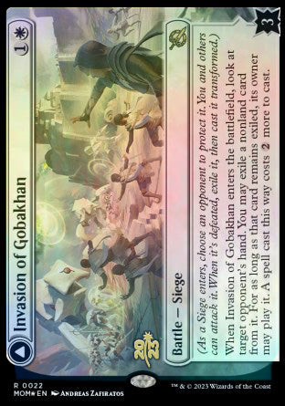Invasion of Gobakhan // Lightshield Array [March of the Machine Prerelease Promos] | Dragon's Lair Comics and Fantasy Houston TX