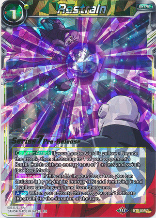 Restrain (BT7-098_PR) [Assault of the Saiyans Prerelease Promos] | Dragon's Lair Comics and Fantasy Houston TX