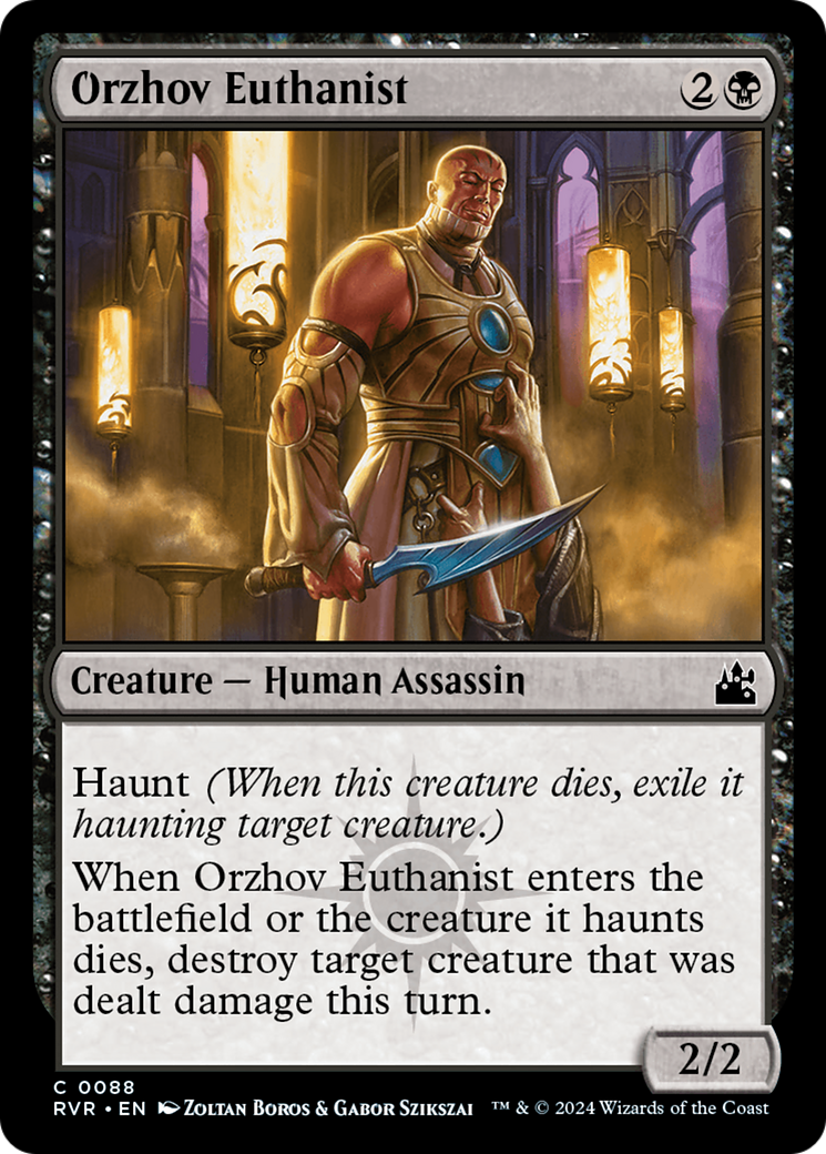Orzhov Euthanist [Ravnica Remastered] | Dragon's Lair Comics and Fantasy Houston TX