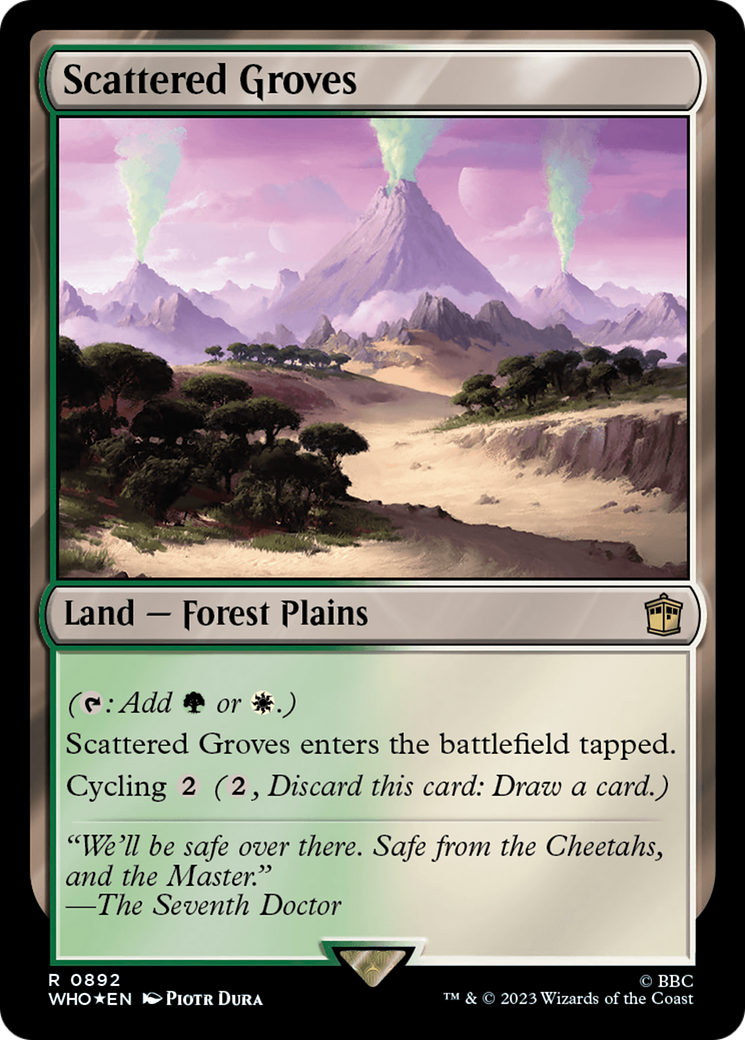 Scattered Groves (Surge Foil) [Doctor Who] | Dragon's Lair Comics and Fantasy Houston TX
