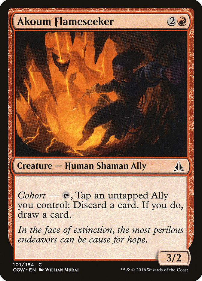 Akoum Flameseeker [Oath of the Gatewatch] | Dragon's Lair Comics and Fantasy Houston TX
