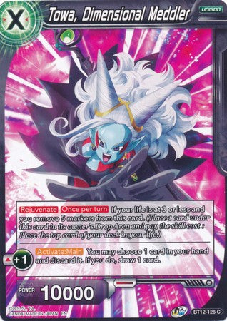 Towa, Dimensional Meddler (BT12-126) [Vicious Rejuvenation] | Dragon's Lair Comics and Fantasy Houston TX