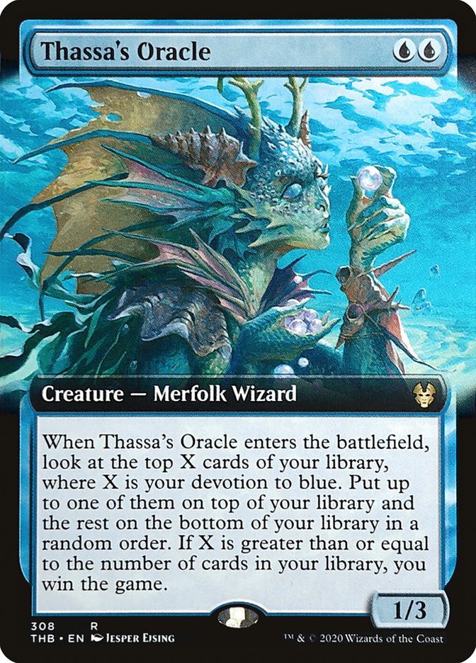 Thassa's Oracle (Extended Art) [Theros Beyond Death] | Dragon's Lair Comics and Fantasy Houston TX
