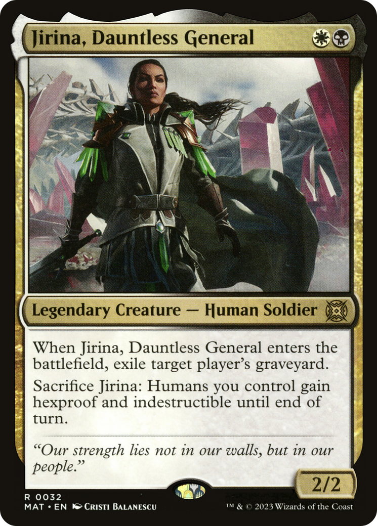 Jirina, Dauntless General [March of the Machine: The Aftermath] | Dragon's Lair Comics and Fantasy Houston TX