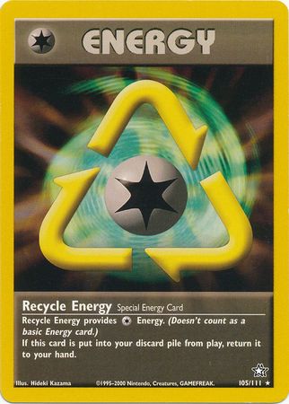 Recycle Energy (105/111) [Neo Genesis Unlimited] | Dragon's Lair Comics and Fantasy Houston TX