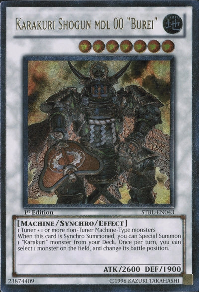 Karakuri Shogun mdl 00 "Burei" [STBL-EN043] Ultimate Rare | Dragon's Lair Comics and Fantasy Houston TX
