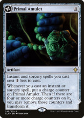Primal Amulet // Primal Wellspring [Ixalan] | Dragon's Lair Comics and Fantasy Houston TX