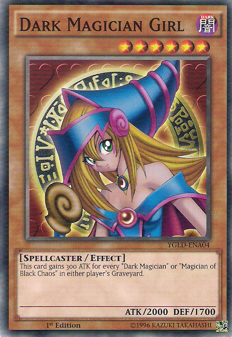 Dark Magician Girl [YGLD-ENA04] Common | Dragon's Lair Comics and Fantasy Houston TX