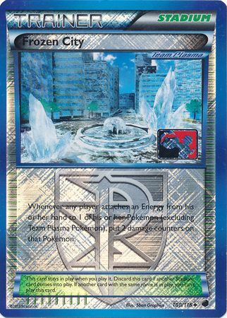 Frozen City (100/116) (Team Plasma League Promo) [Black & White: Plasma Freeze] | Dragon's Lair Comics and Fantasy Houston TX
