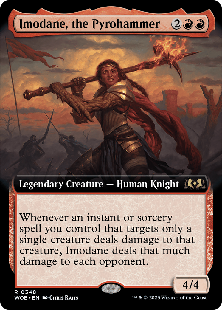 Imodane, the Pyrohammer (Extended Art) [Wilds of Eldraine] | Dragon's Lair Comics and Fantasy Houston TX