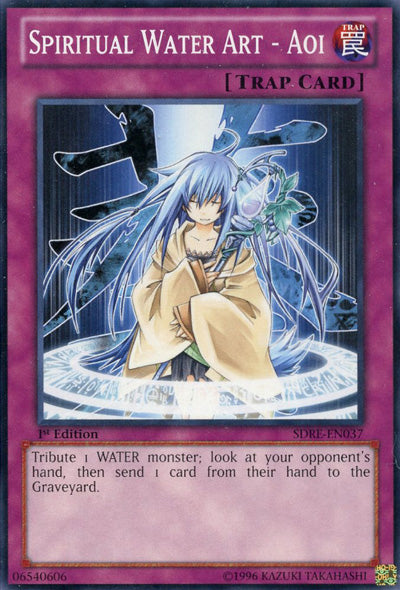 Spiritual Water Art - Aoi [SDRE-EN037] Common | Dragon's Lair Comics and Fantasy Houston TX