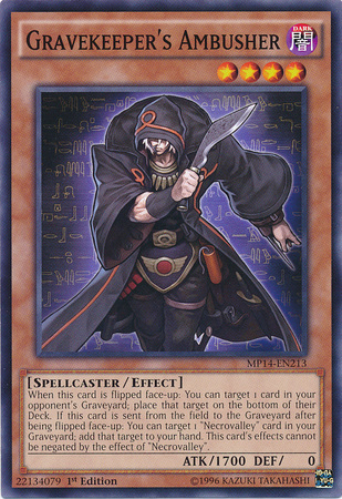 Gravekeeper's Ambusher [MP14-EN213] Common | Dragon's Lair Comics and Fantasy Houston TX