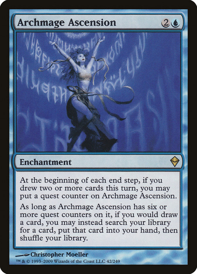 Archmage Ascension [Zendikar] | Dragon's Lair Comics and Fantasy Houston TX