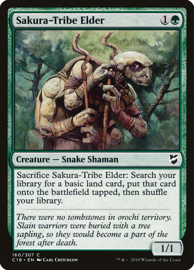 Sakura-Tribe Elder [Commander 2018] | Dragon's Lair Comics and Fantasy Houston TX