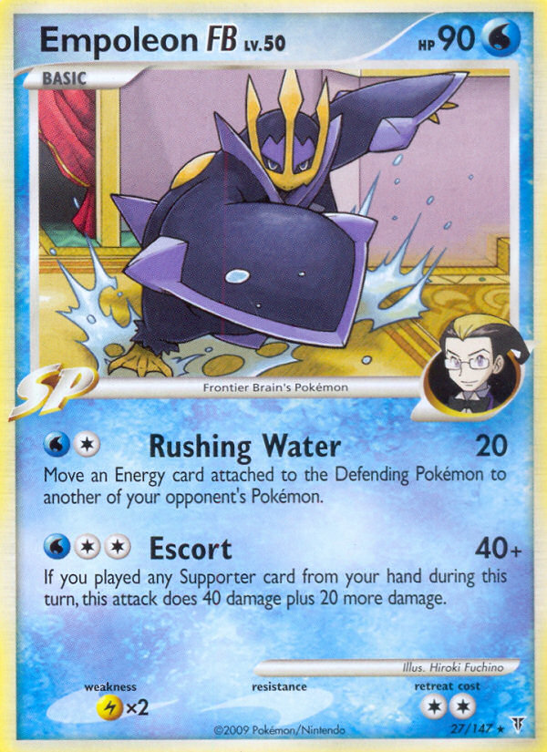 Empoleon FB (27/147) [Platinum: Supreme Victors] | Dragon's Lair Comics and Fantasy Houston TX