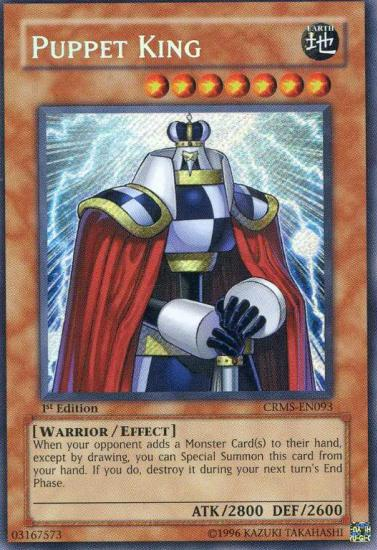 Puppet King [CRMS-EN093] Secret Rare | Dragon's Lair Comics and Fantasy Houston TX