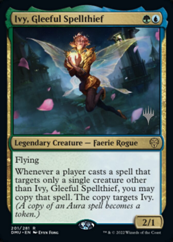 Ivy, Gleeful Spellthief (Promo Pack) [Dominaria United Promos] | Dragon's Lair Comics and Fantasy Houston TX