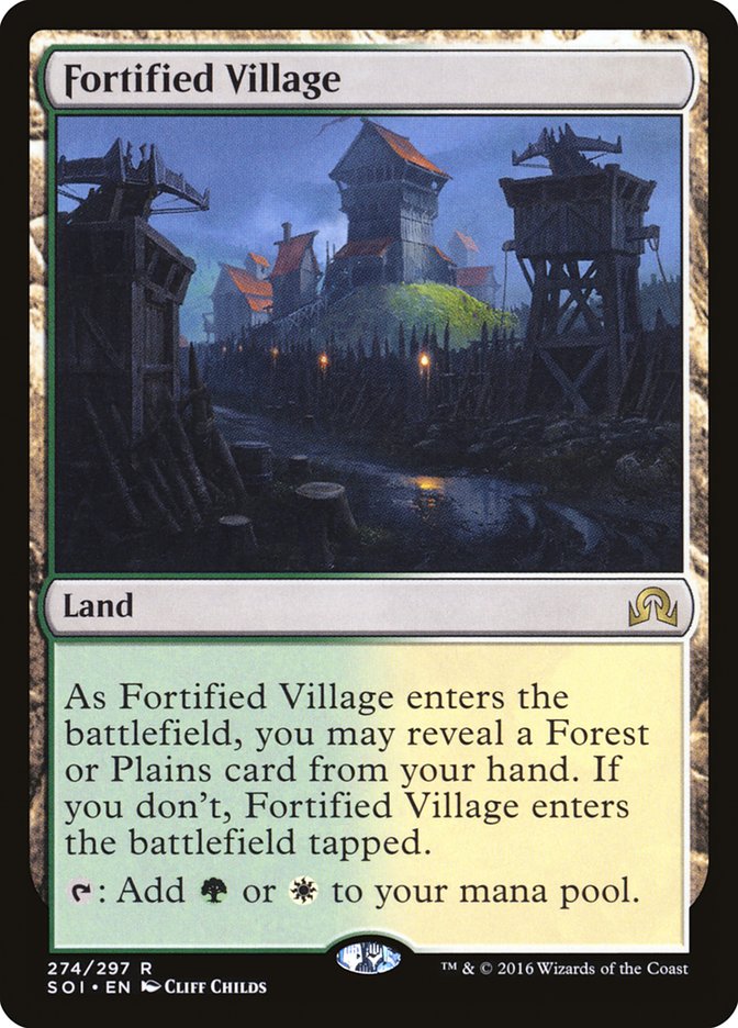 Fortified Village [Shadows over Innistrad] | Dragon's Lair Comics and Fantasy Houston TX