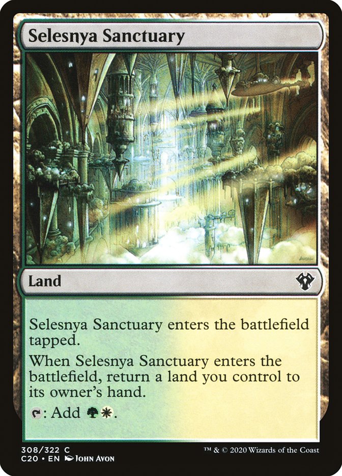 Selesnya Sanctuary [Commander 2020] | Dragon's Lair Comics and Fantasy Houston TX