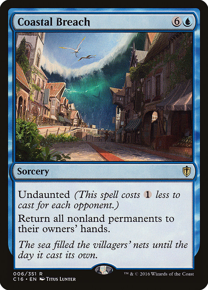 Coastal Breach [Commander 2016] | Dragon's Lair Comics and Fantasy Houston TX