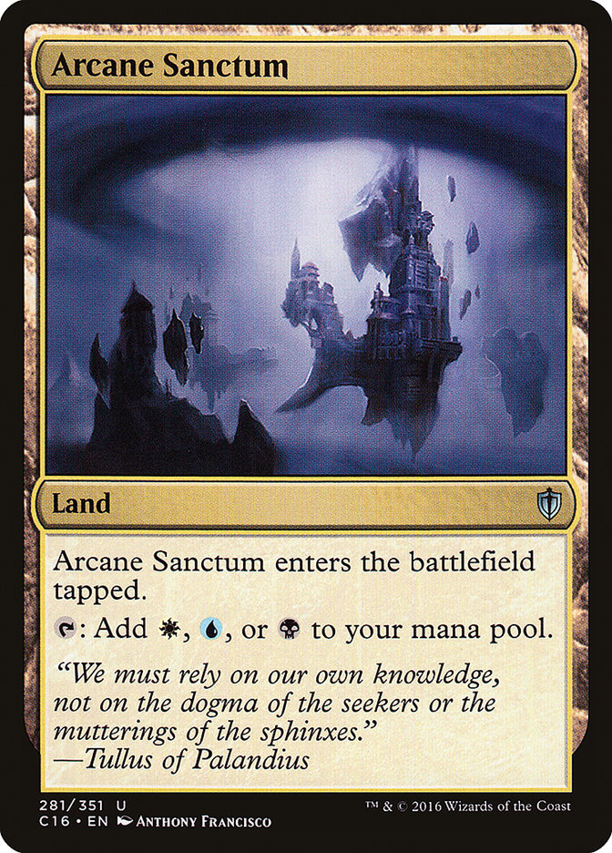 Arcane Sanctum [Commander 2016] | Dragon's Lair Comics and Fantasy Houston TX