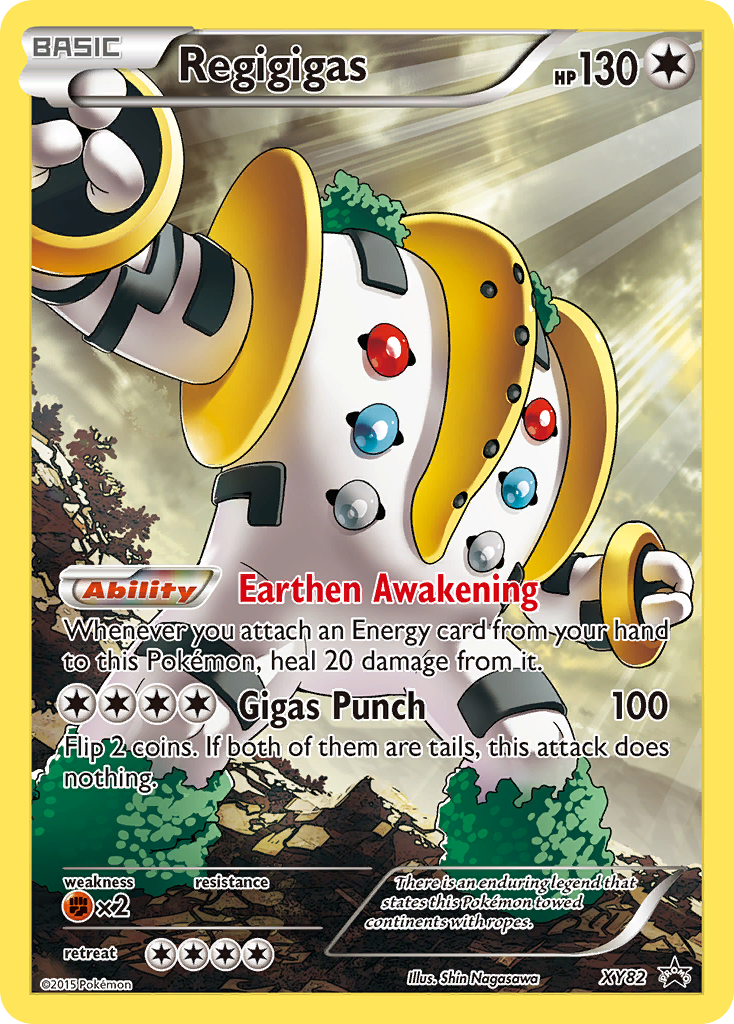 Regigigas (XY82) [XY: Black Star Promos] | Dragon's Lair Comics and Fantasy Houston TX