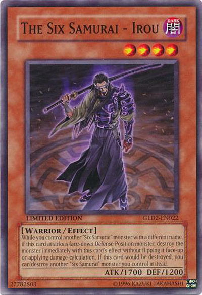 The Six Samurai - Irou [GLD2-EN022] Common | Dragon's Lair Comics and Fantasy Houston TX