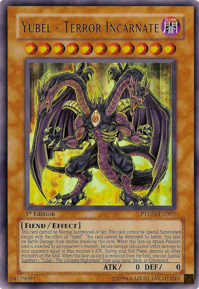 Yubel - Terror Incarnate [PTDN-EN007] Ultra Rare | Dragon's Lair Comics and Fantasy Houston TX