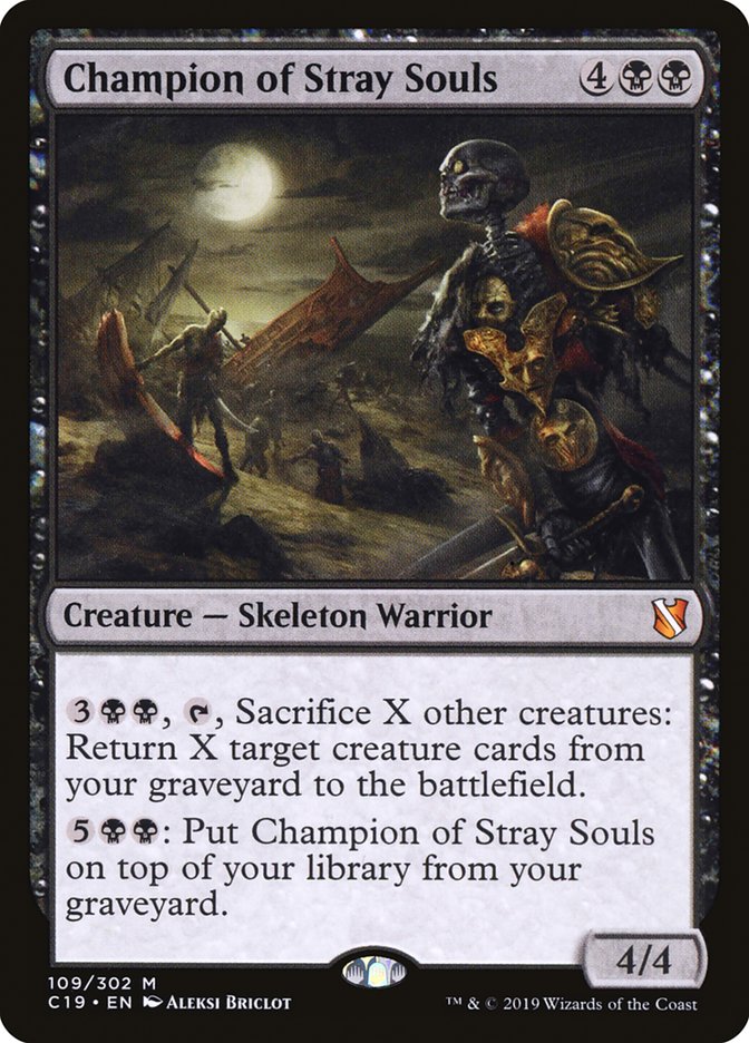 Champion of Stray Souls [Commander 2019] | Dragon's Lair Comics and Fantasy Houston TX