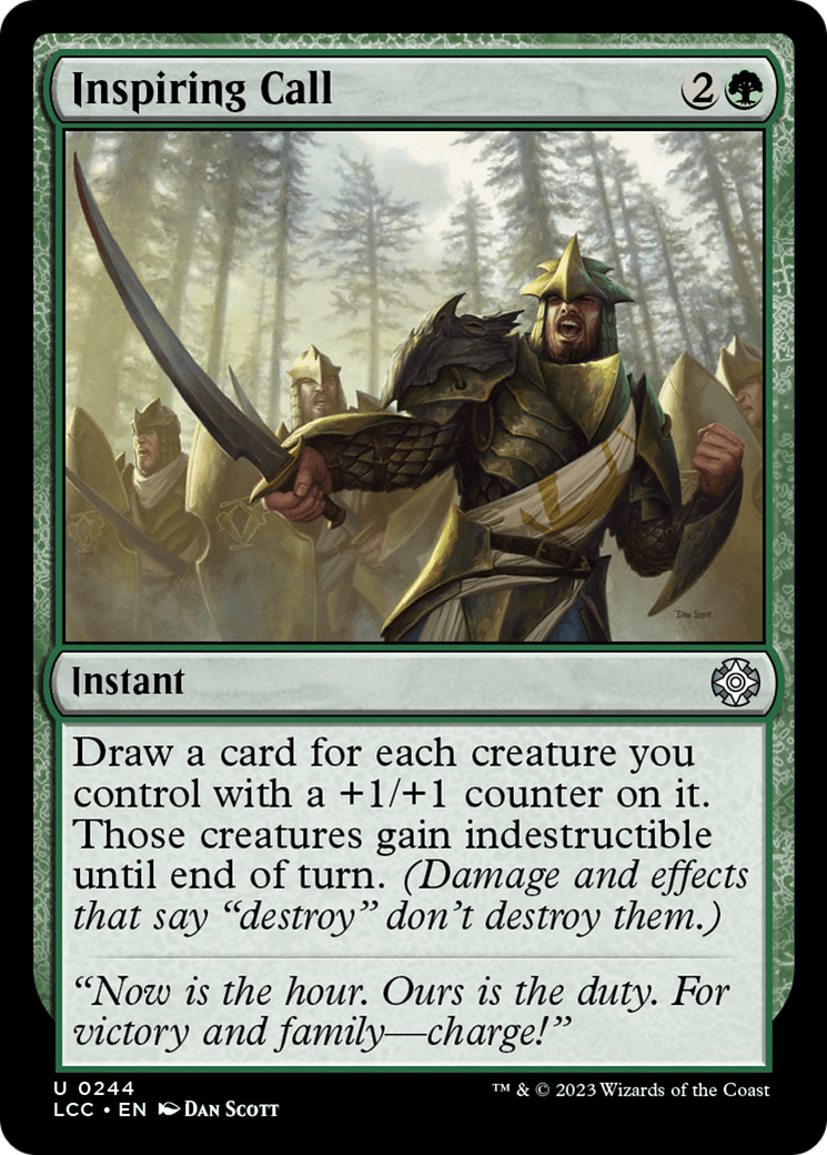 Inspiring Call [The Lost Caverns of Ixalan Commander] | Dragon's Lair Comics and Fantasy Houston TX