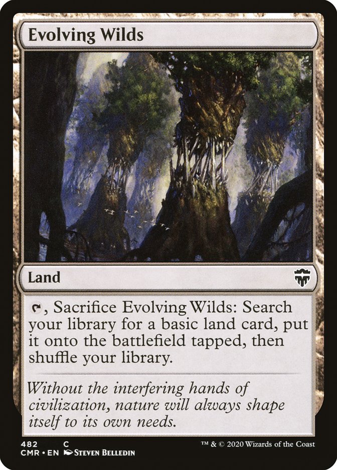 Evolving Wilds [Commander Legends] | Dragon's Lair Comics and Fantasy Houston TX