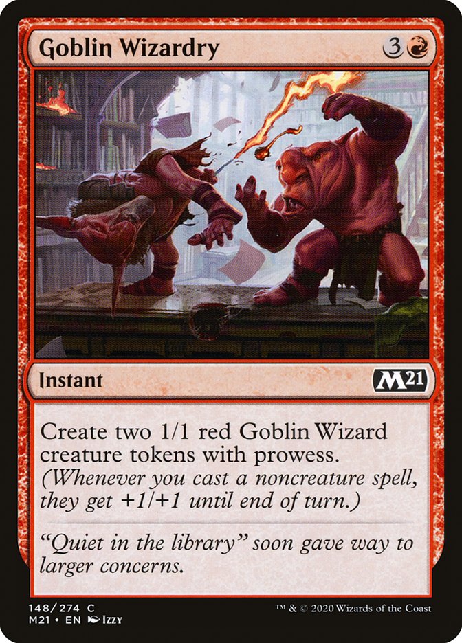 Goblin Wizardry [Core Set 2021] | Dragon's Lair Comics and Fantasy Houston TX