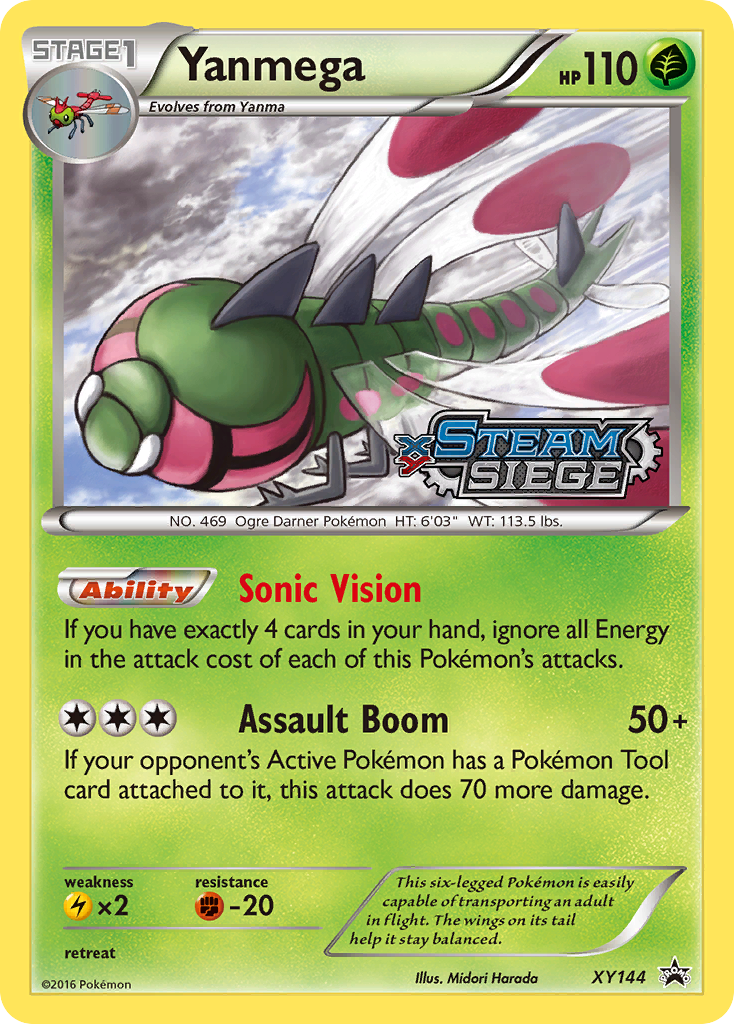 Yanmega (XY144) [XY: Black Star Promos] | Dragon's Lair Comics and Fantasy Houston TX