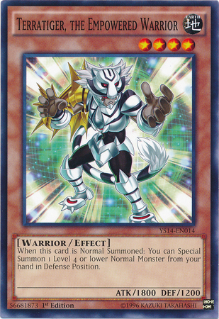 Terratiger, the Empowered Warrior [YS14-EN014] Common | Dragon's Lair Comics and Fantasy Houston TX