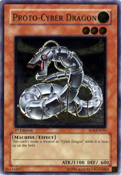 Proto-Cyber Dragon (UTR) [SOI-EN010] Ultimate Rare | Dragon's Lair Comics and Fantasy Houston TX