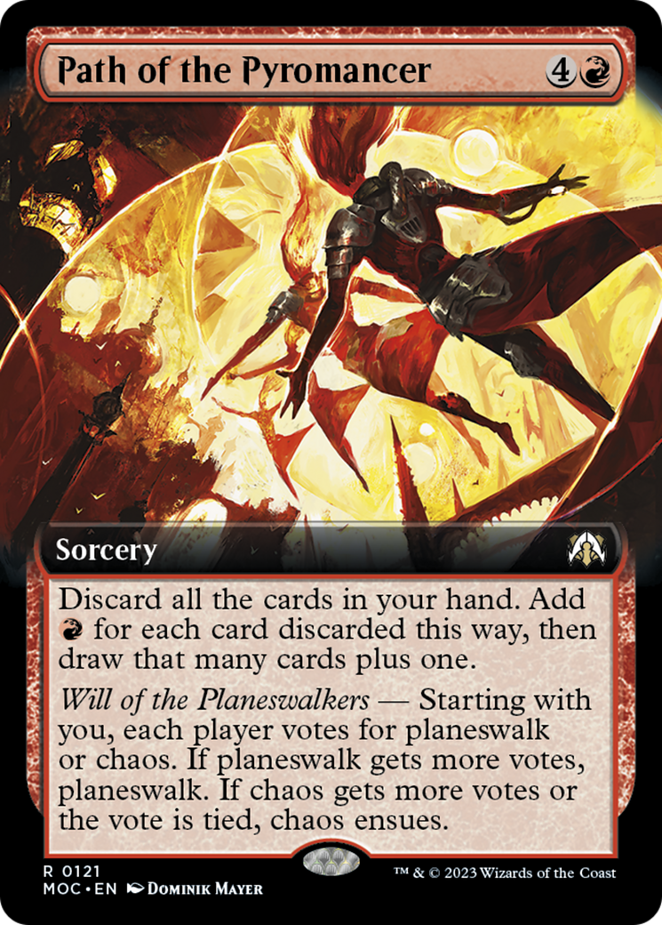 Path of the Pyromancer (Extended Art) [March of the Machine Commander] | Odin's Place