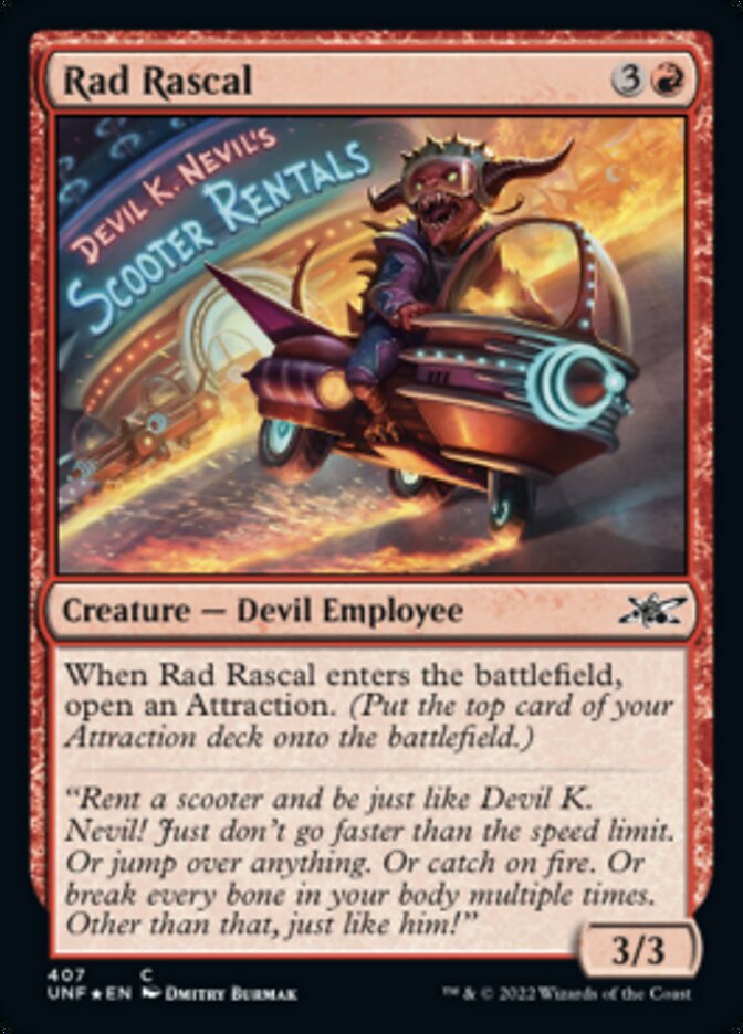 Rad Rascal (Galaxy Foil) [Unfinity] | Dragon's Lair Comics and Fantasy Houston TX