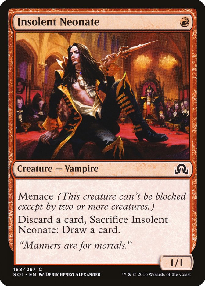 Insolent Neonate [Shadows over Innistrad] | Dragon's Lair Comics and Fantasy Houston TX