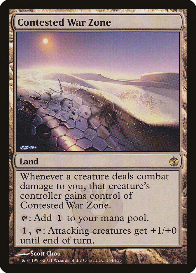Contested War Zone [Mirrodin Besieged] | Dragon's Lair Comics and Fantasy Houston TX