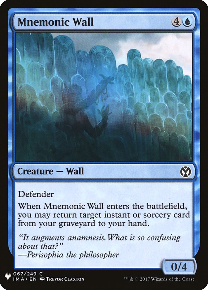Mnemonic Wall [Mystery Booster] | Dragon's Lair Comics and Fantasy Houston TX