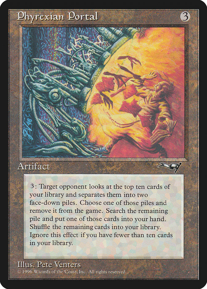 Phyrexian Portal [Alliances] | Dragon's Lair Comics and Fantasy Houston TX