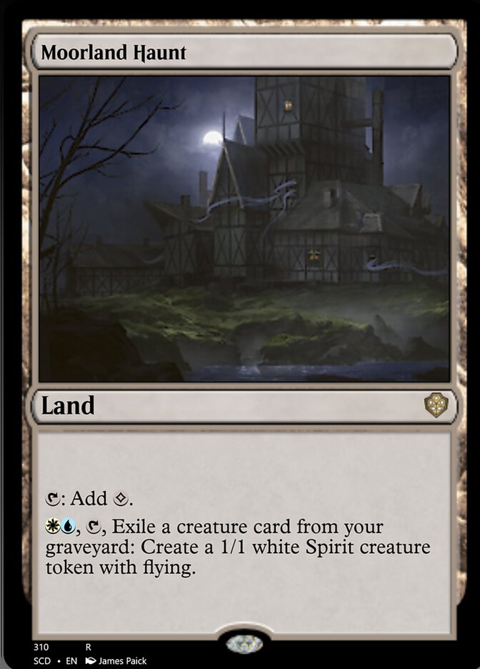 Moorland Haunt [Starter Commander Decks] | Dragon's Lair Comics and Fantasy Houston TX