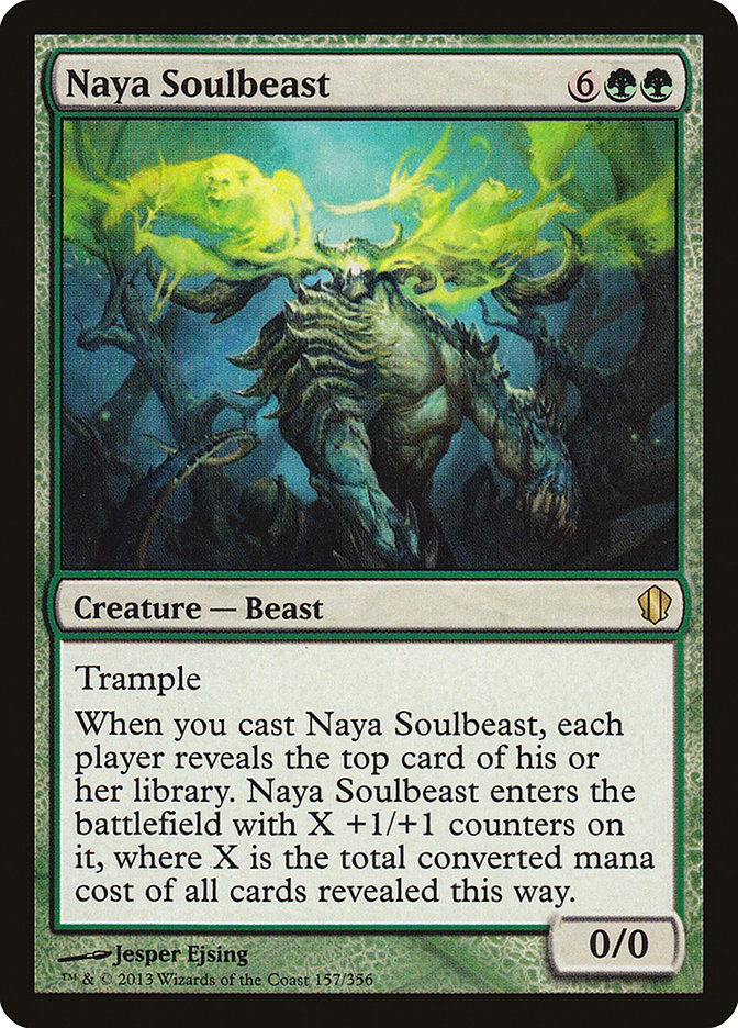 Naya Soulbeast [Commander 2013] | Dragon's Lair Comics and Fantasy Houston TX