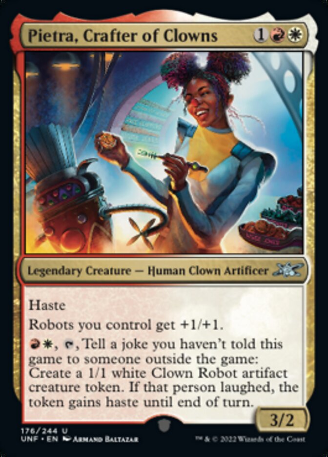 Pietra, Crafter of Clowns [Unfinity] | Dragon's Lair Comics and Fantasy Houston TX