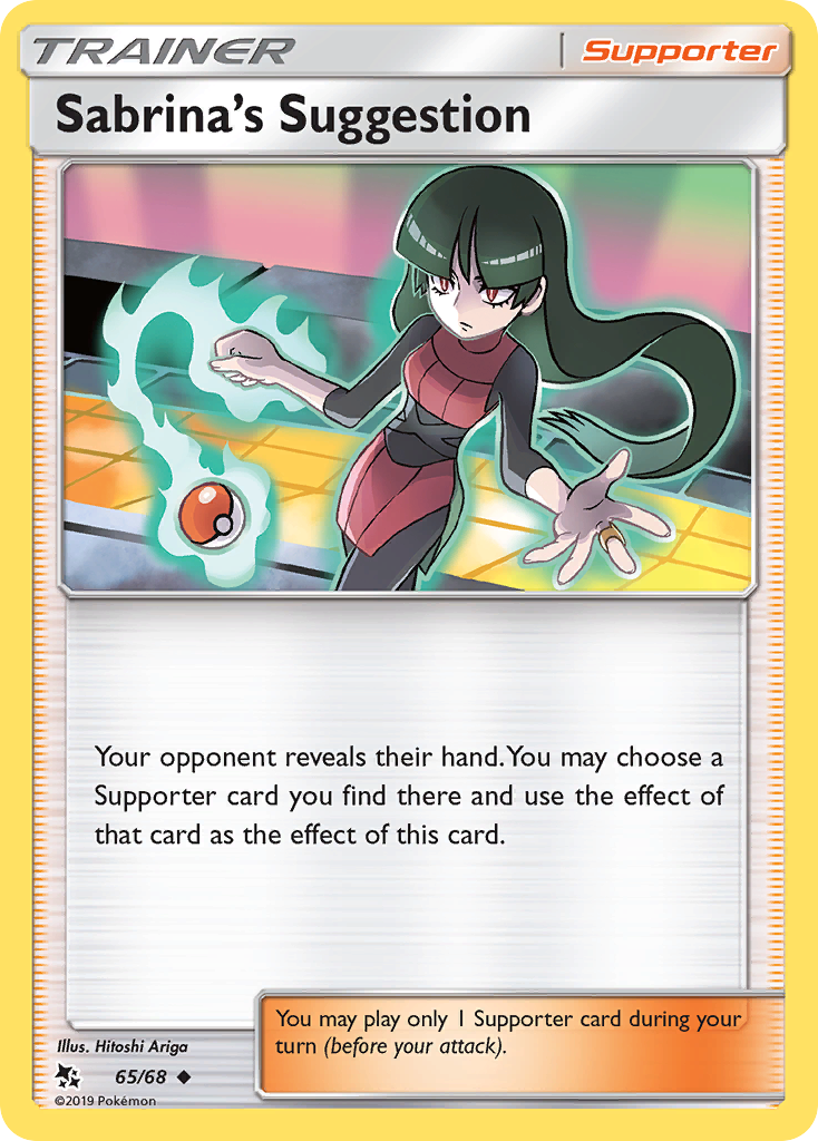 Sabrina's Suggestion (65/68) [Sun & Moon: Hidden Fates] | Dragon's Lair Comics and Fantasy Houston TX