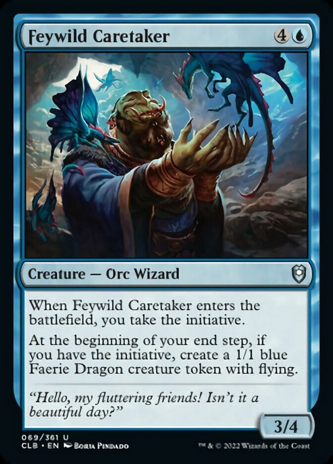 Feywild Caretaker [Commander Legends: Battle for Baldur's Gate] | Dragon's Lair Comics and Fantasy Houston TX