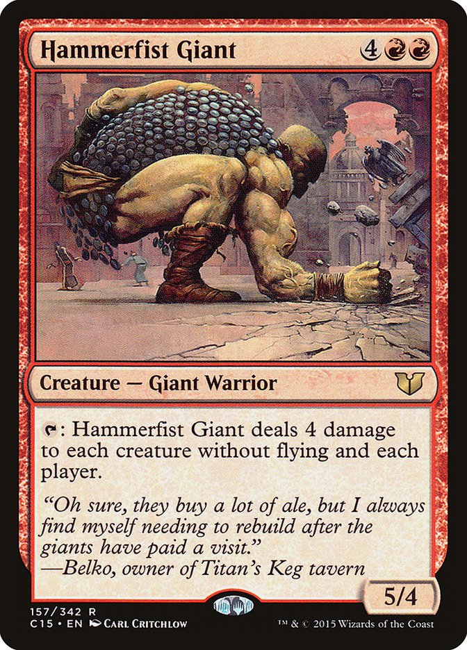 Hammerfist Giant [Commander 2015] | Dragon's Lair Comics and Fantasy Houston TX